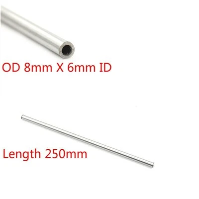Tub inoxidabil de 8 mm